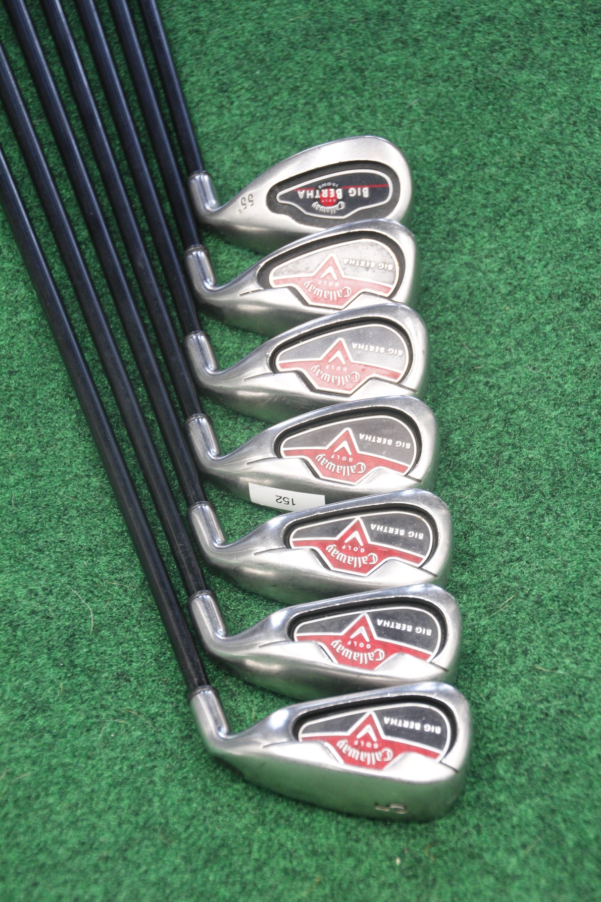 Callaway 2006 Big Bertha Iron Set 5-PW SW R Flex Std