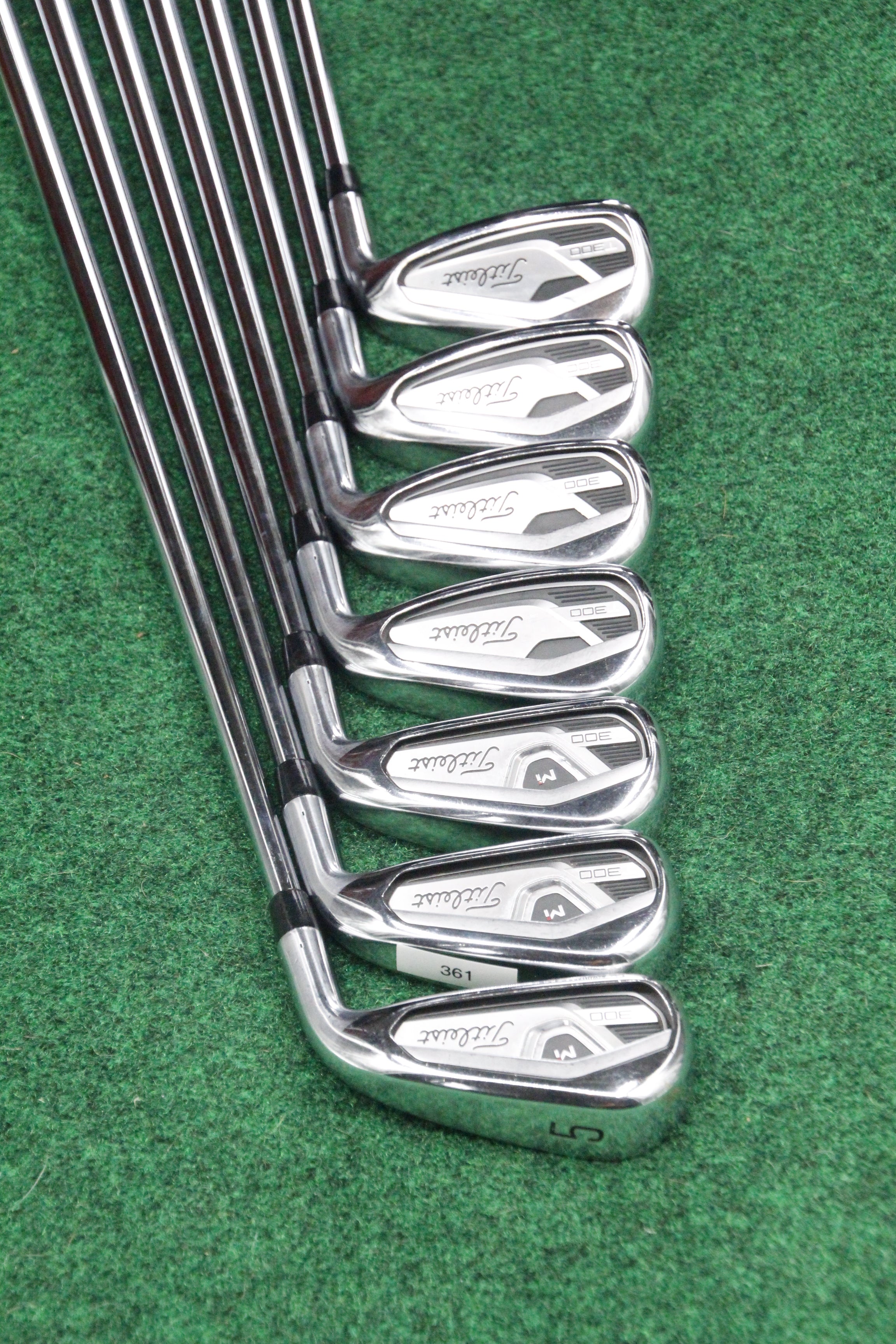 Titleist T300  4 - PW, AW S Flex