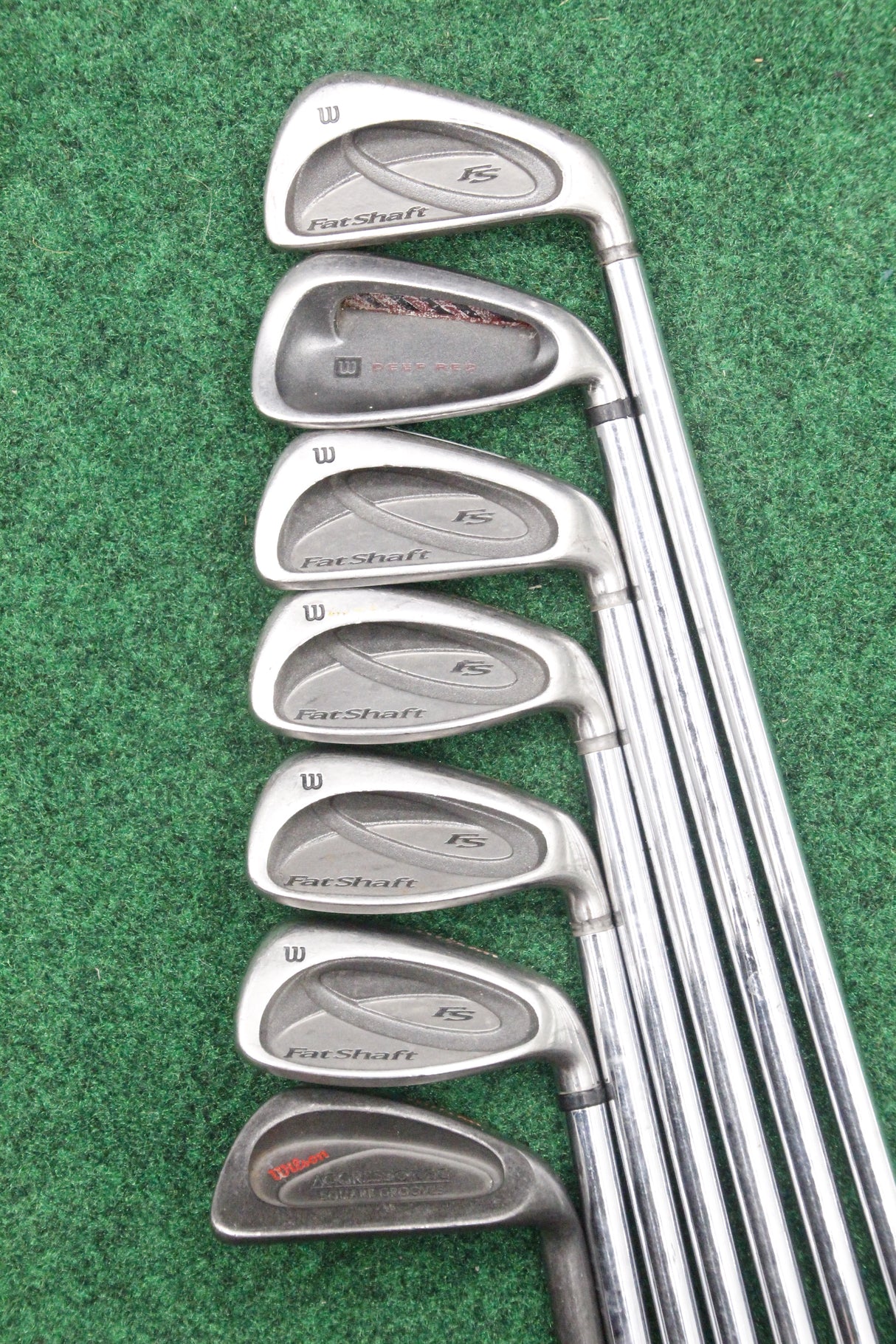 Wilson Fat Shaft Iron Set 3i 6-PW SW R Flex