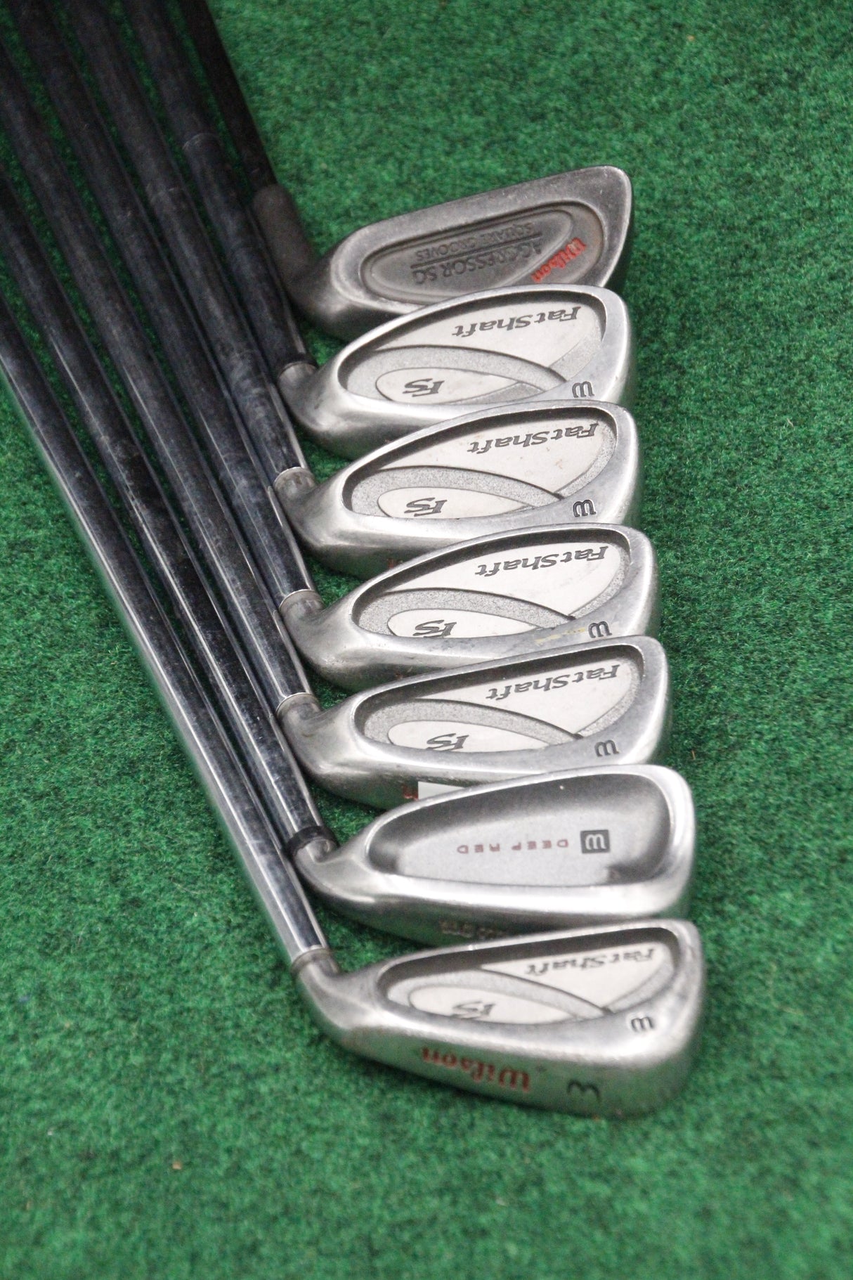 Wilson Fat Shaft Iron Set 3i 6-PW SW R Flex