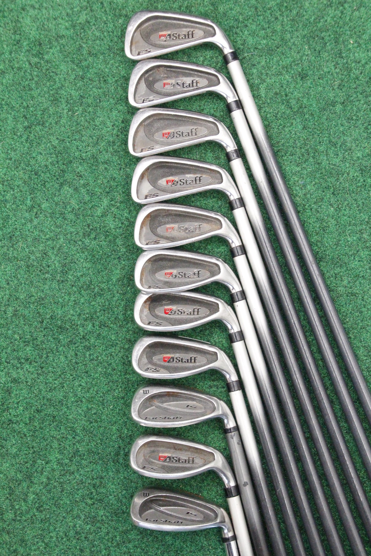 Wilson Staff Fatshaft Iron Set 3-PW GW SW LW S Flex Std