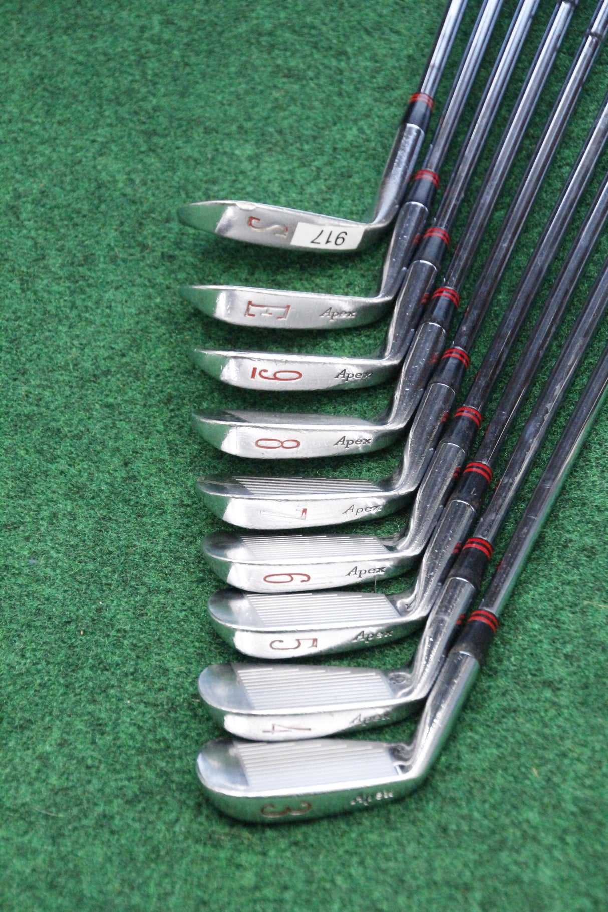 Ben Hogan 1994 Apex Iron Set 3-E SW S Flex Std