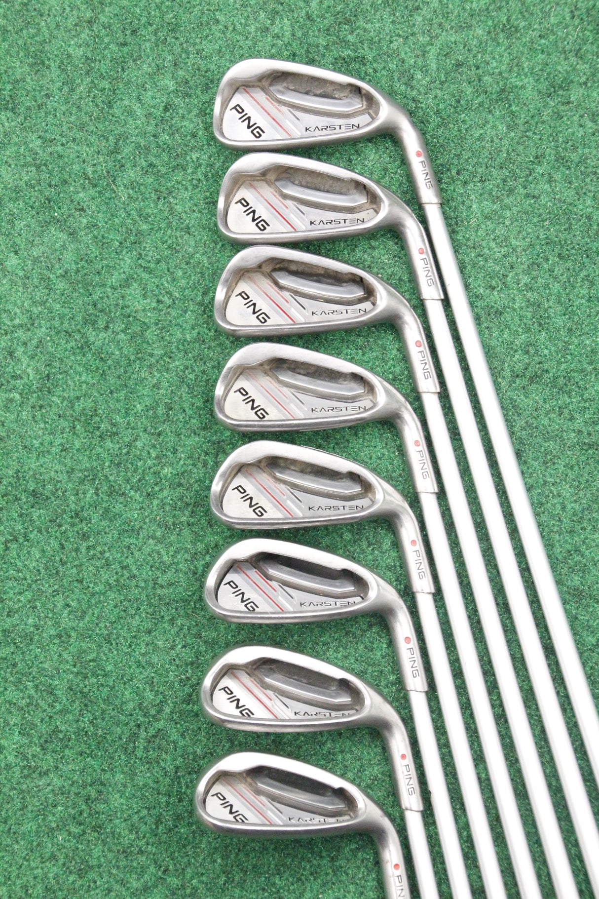 Ping 2014 Karsten Iron Set 5-PW SW UW R Flex +0.5"