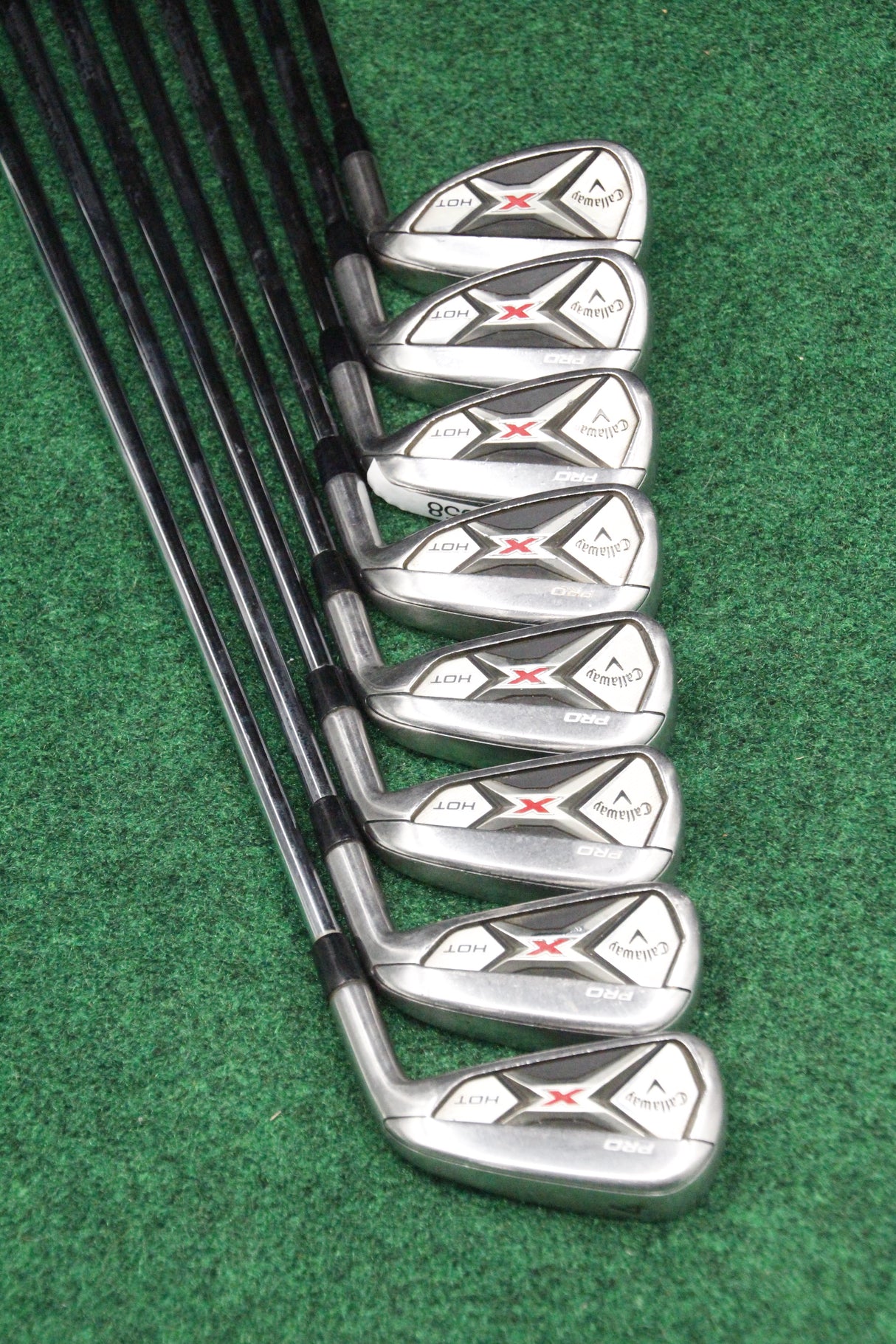 Callaway 2013 X Hot Pro Iron Set 4-PW AW R+ Flex Std