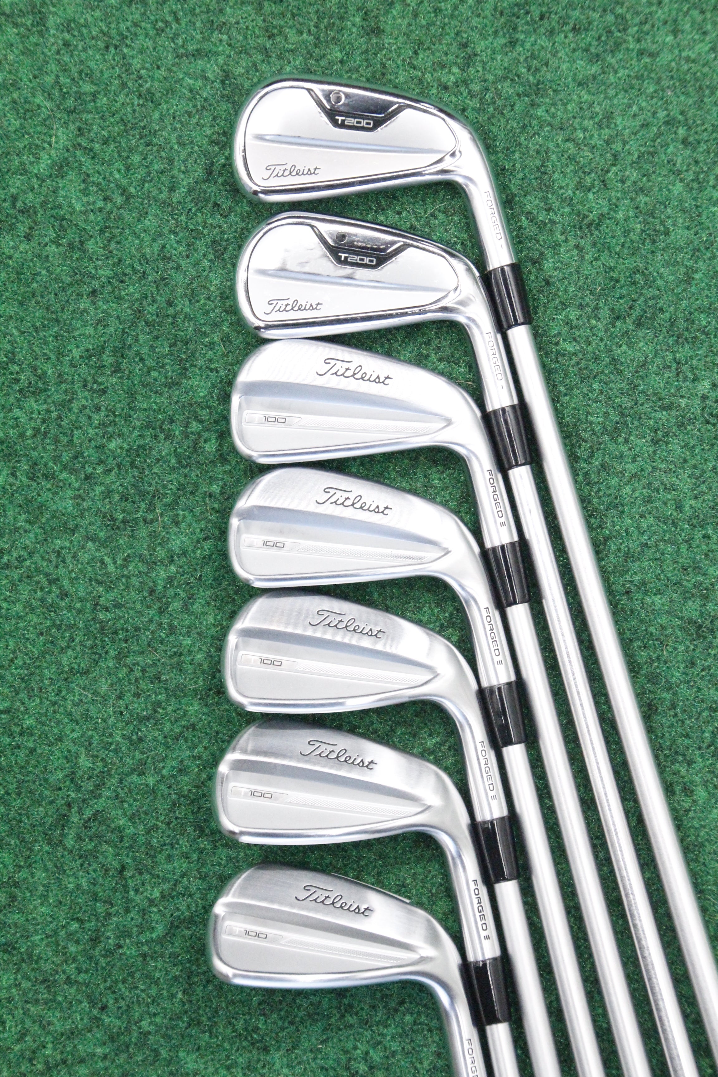 Titleist '21 T200, '23 T100 Combo Set  4 - PW XS Flex