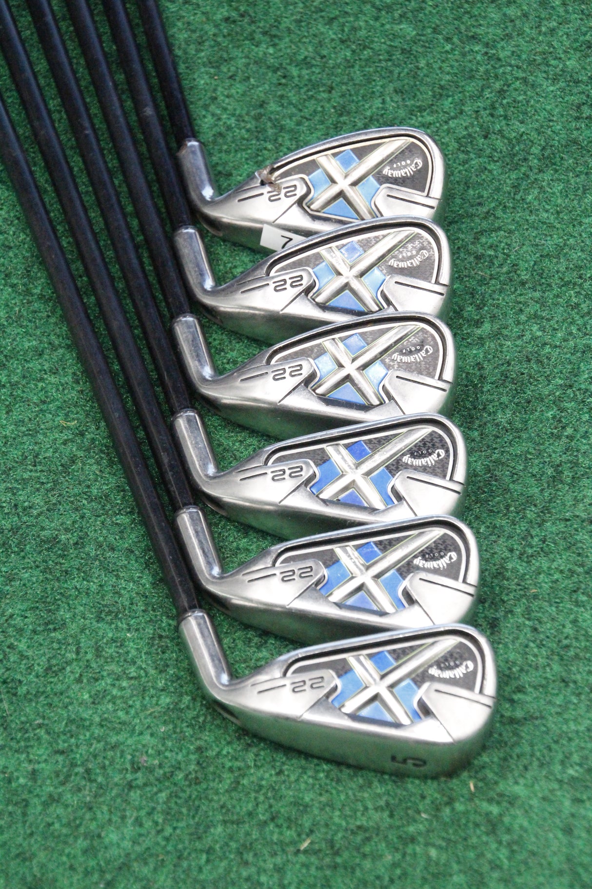 Callaway X-22 Iron Set 5-PW R Flex Std